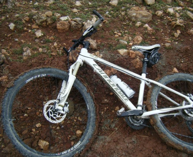 Dando un descanso a la bici